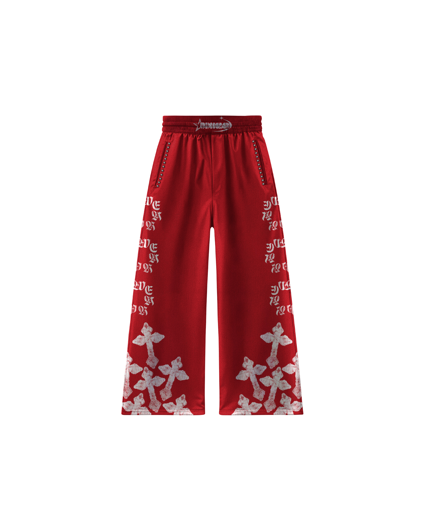 Crimson Track Pants