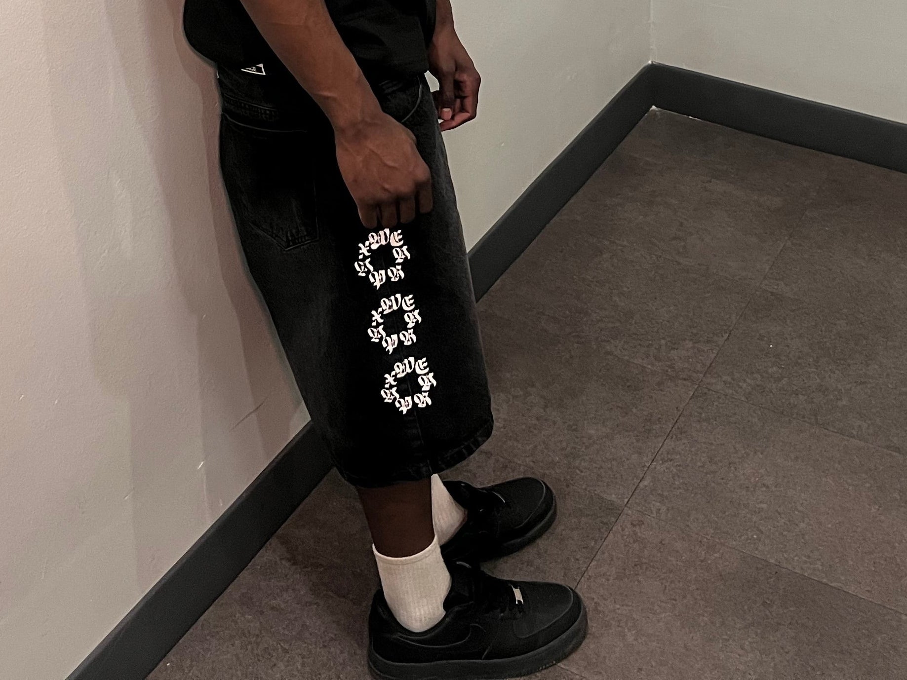 Midnight Fade Jorts